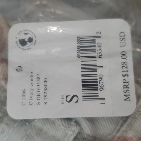 NEW Opal Swing Printed Denim in Ivory Combo - Picture 10 of 11